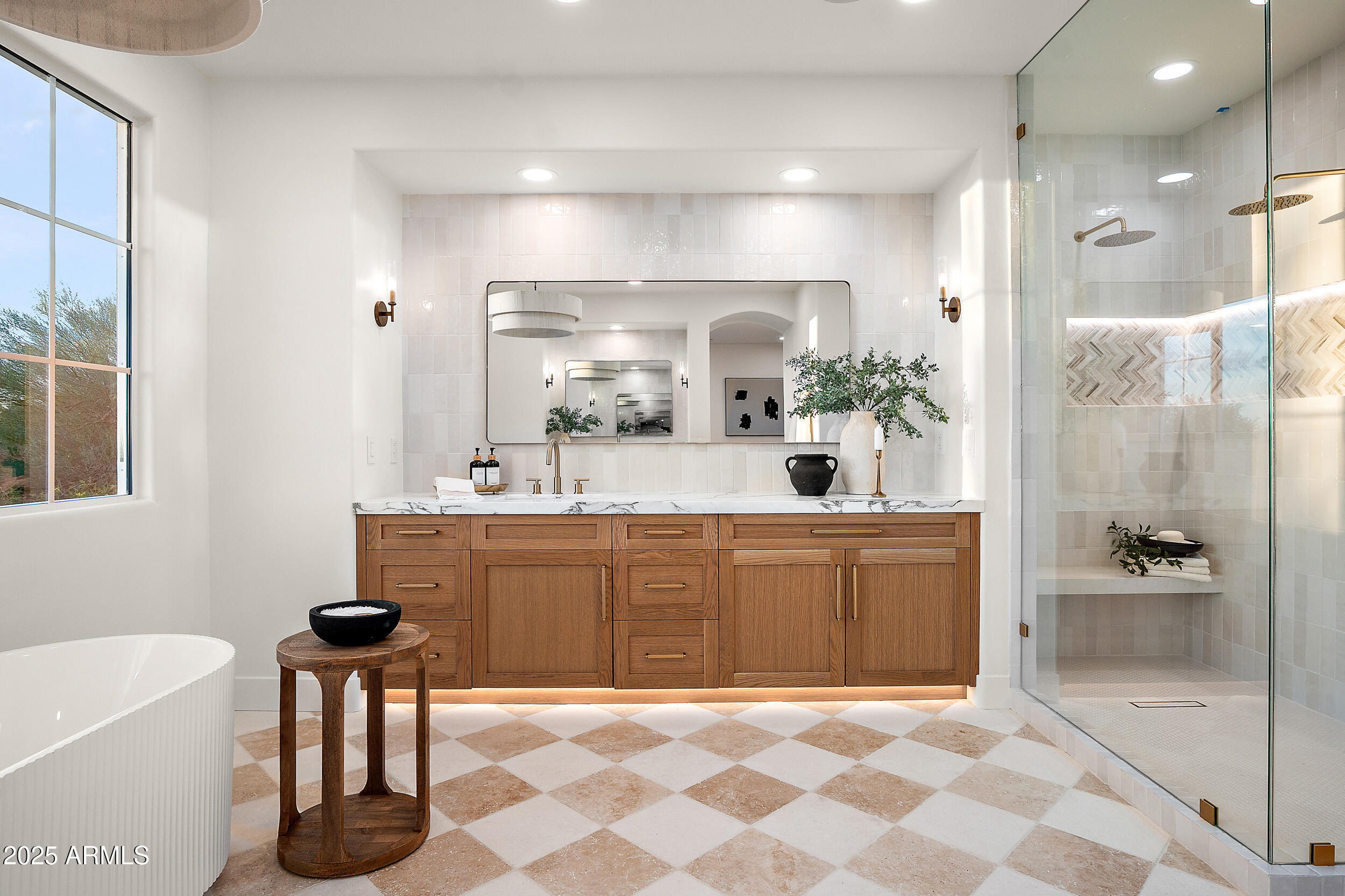 9087 East Mountain Spring Road Scottsdale, AZ 85255 - Photo 21 of 48 Primary Bath 1