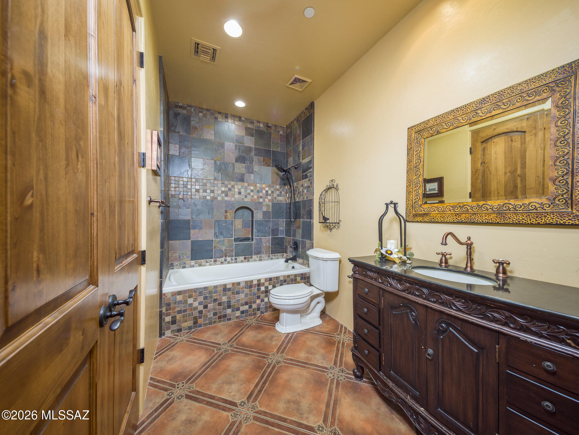 14225 North Rocking Ridge Court Marana, AZ 85658 - Photo 37 of 51 Guest house bathroom