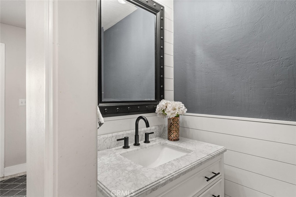 108 Estates Drive Chico, CA 95928 - Photo 16 of 45 a bathroom with a sink and a mirror