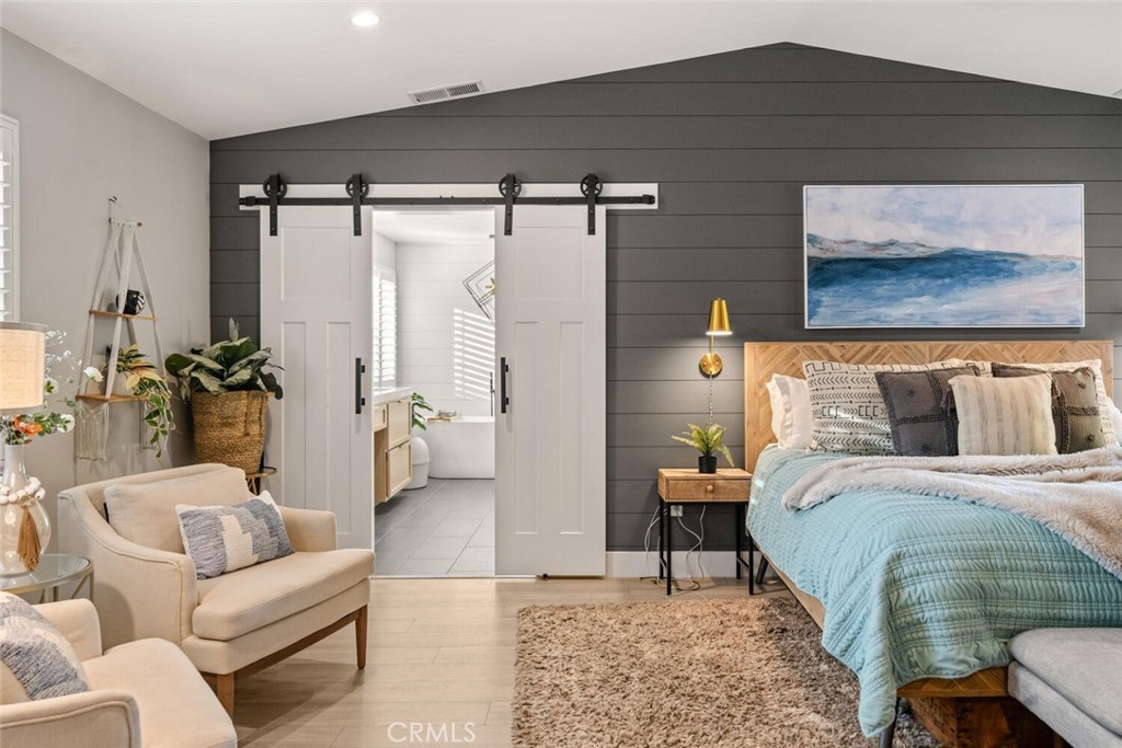 108 Estates Drive Chico, CA 95928 - Photo 17 of 45 a bedroom with a bed and a couch