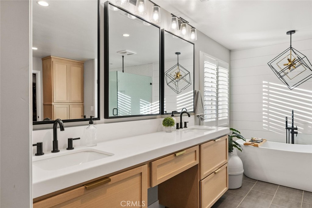 108 Estates Drive Chico, CA 95928 - Photo 18 of 45 a bathroom with a sink and a mirror