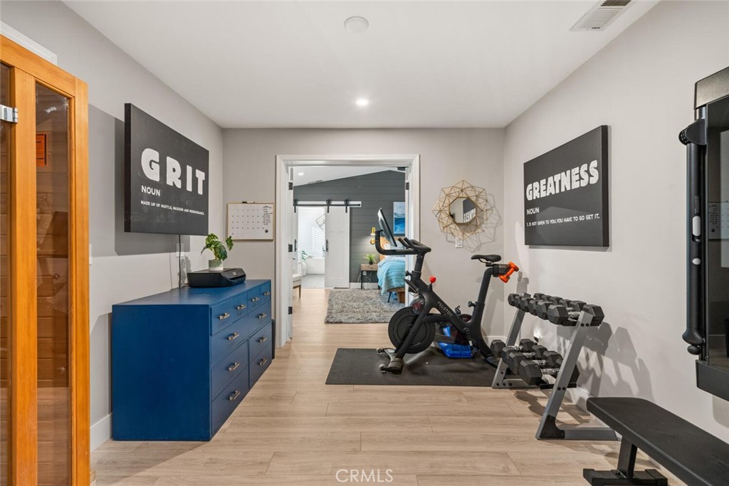 108 Estates Drive Chico, CA 95928 - Photo 22 of 45 a view of a room with gym equipment
