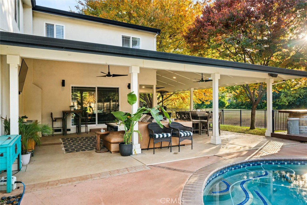 108 Estates Drive Chico, CA 95928 - Photo 30 of 45 a view of a patio with chairs and plants