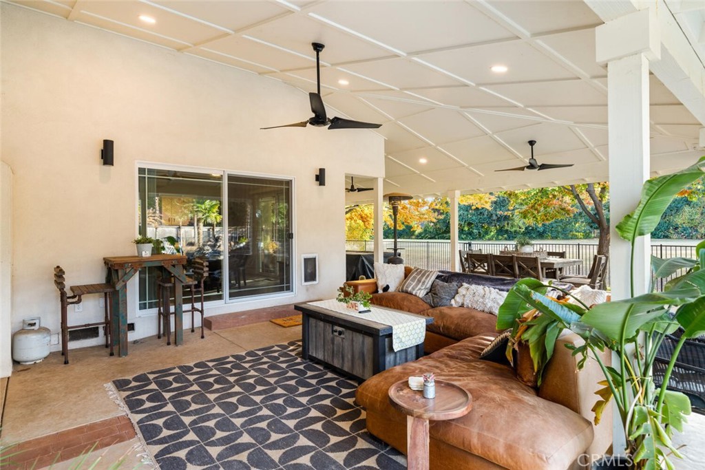 108 Estates Drive Chico, CA 95928 - Photo 33 of 45 a living room with patio furniture and a potted plant