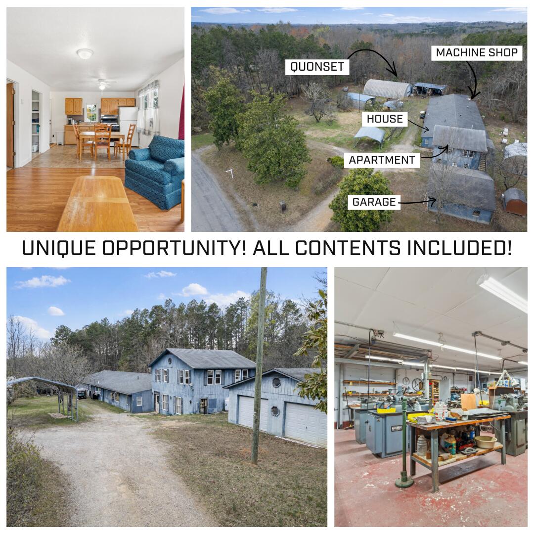 unique opportunity machine shop house ga