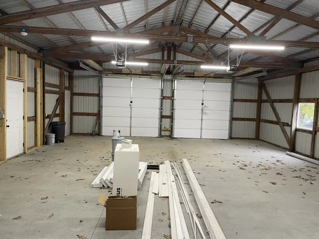 a view of garage