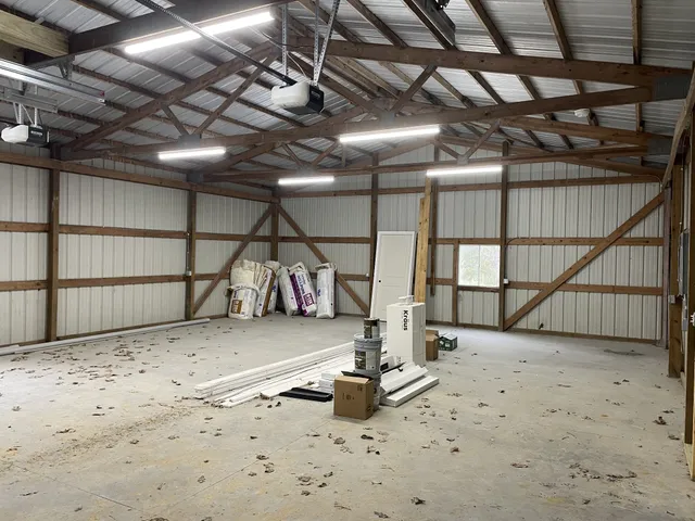 a view of a empty room