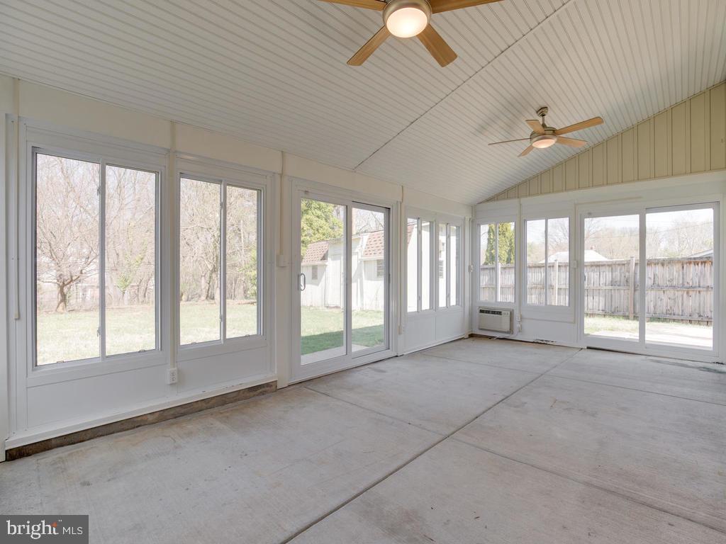 116 Felton Road Lutherville-Timonium, MD 21093 - Photo 32 of 40 Sunroom has heat/cool and ceiling fans