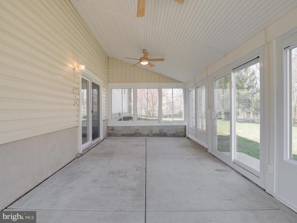 116 Felton Road Lutherville-Timonium, MD 21093 - Photo 33 of 40 Spacious sunroom runs the length of family room