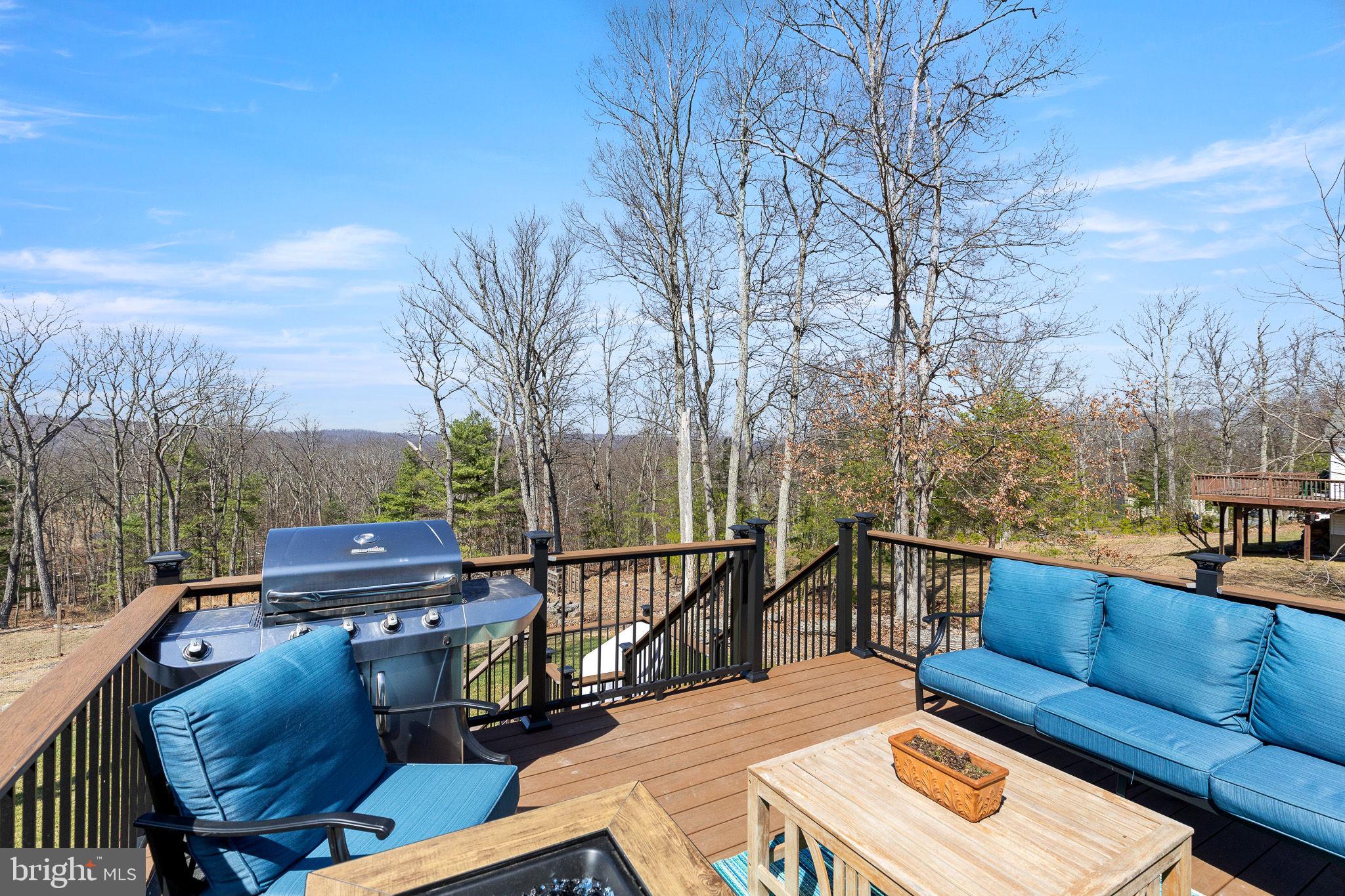 80 Scotsmans Glen Road Capon Bridge, WV 26711 - Photo 27 of 33 Deck with views of the mountains.