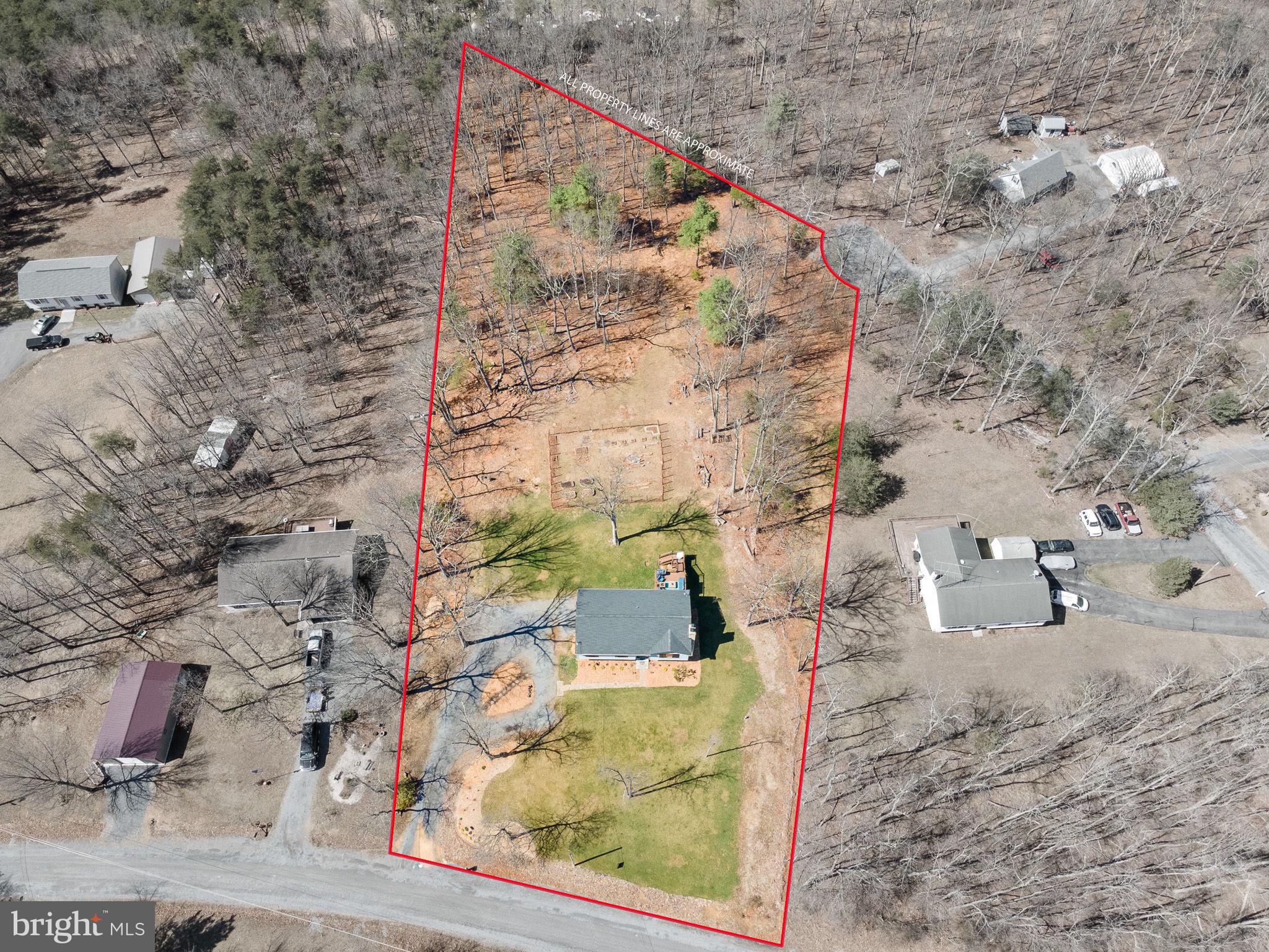 80 Scotsmans Glen Road Capon Bridge, WV 26711 - Photo 32 of 33 Shows the 2 acres to enjoy the outdoors.