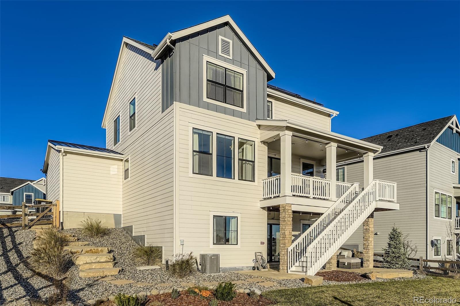 1126 Williams Loop Elizabeth, CO 80107 - Photo 39 of 50 a front view of a house with a yard