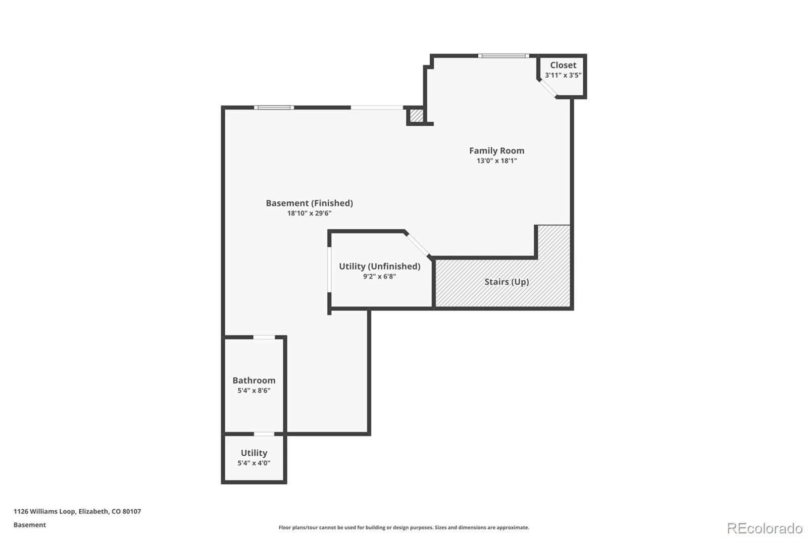 1126 Williams Loop Elizabeth, CO 80107 - Photo 47 of 50 a picture of a cabinet with a white wall and white wall