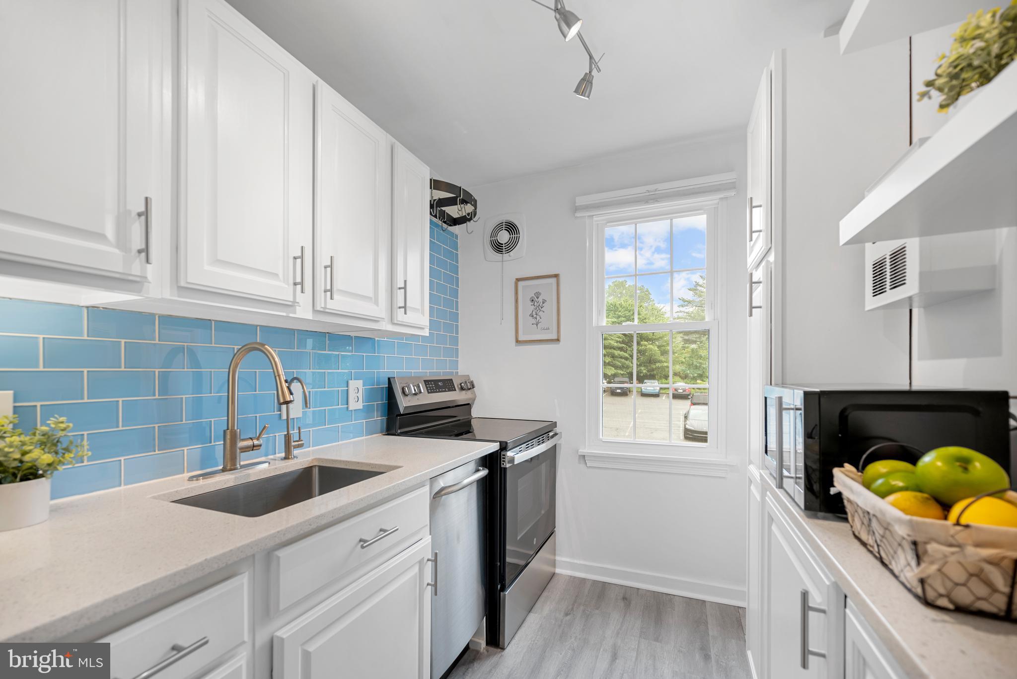 117 East Glebe Road, Unit C Alexandria, VA 22305 - Photo 10 of 23 Updated Kitchen