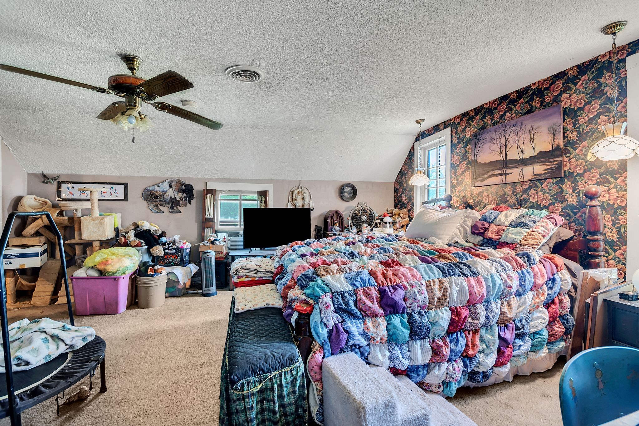 26454 Austin Whitt Road Ardmore, TN 38449 - Photo 31 of 49 a bedroom with bed and a couch