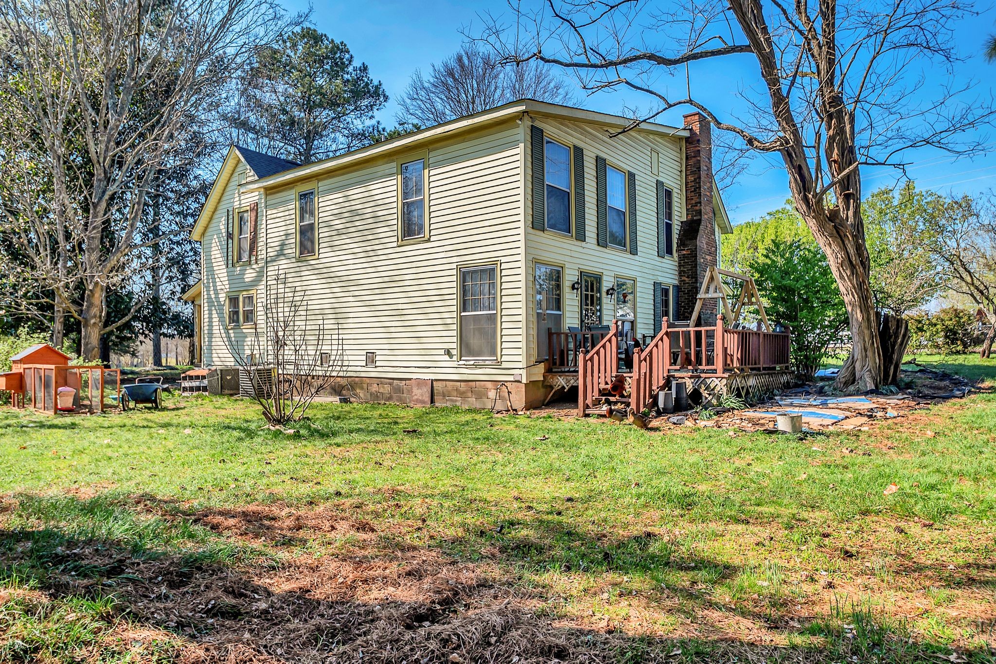 26454 Austin Whitt Road Ardmore, TN 38449 - Photo 42 of 49 a view of a house with backyard and trees