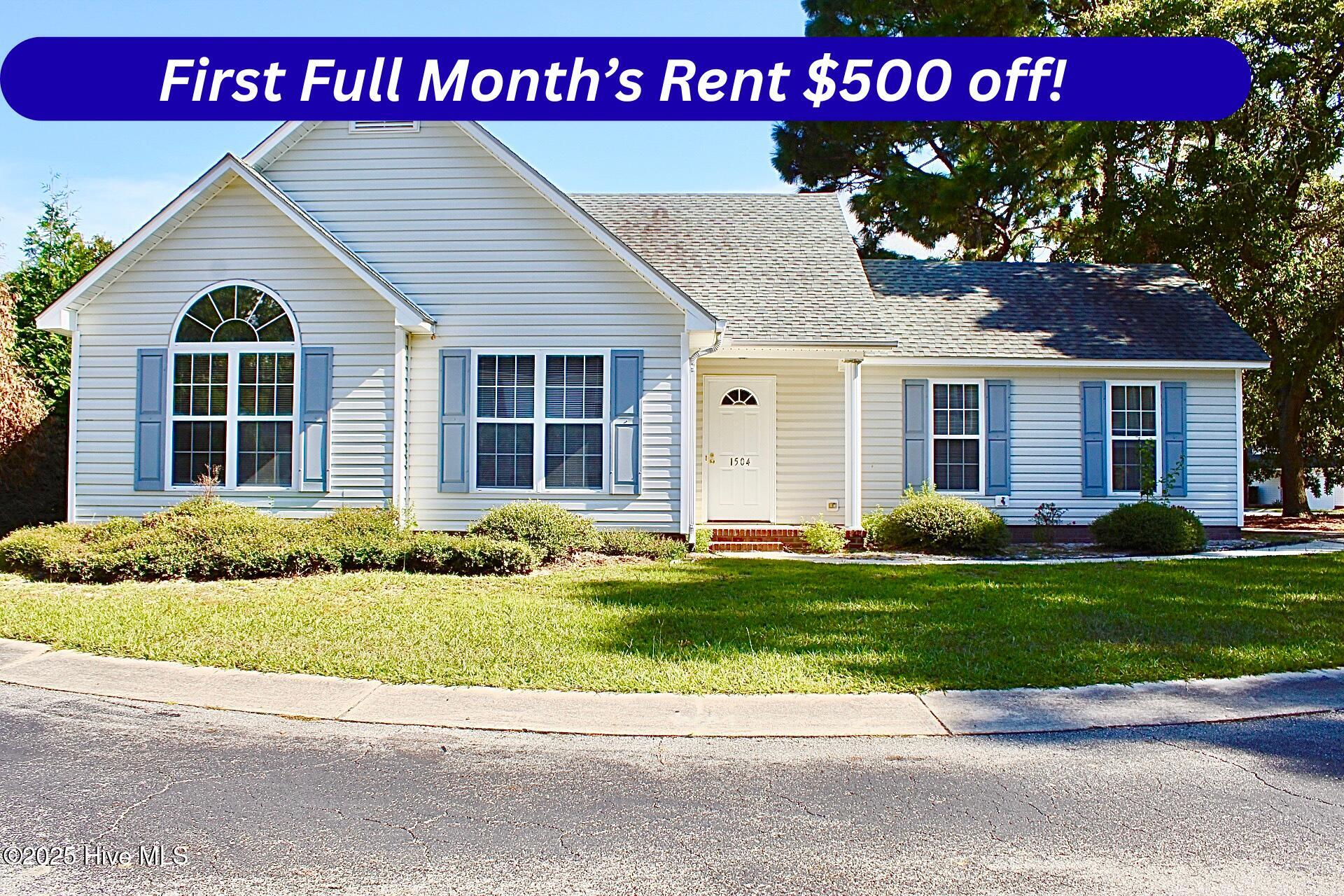 First Full Month’s Rent $500 off! (1)
