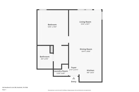 $349,999 | 926 Woodland Street, Unit 308, Nashville, TN 37206