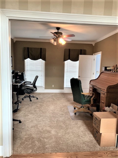 109 Buttercup Trail Anderson, SC 29621 - Photo 18 of 45 Office open to living room