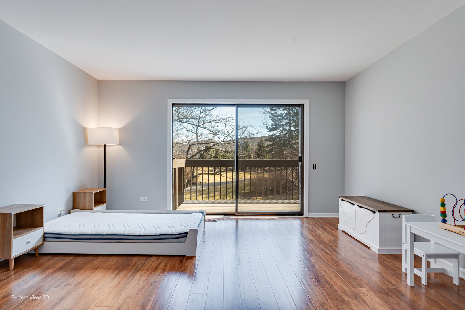 3811 Mission Hills Road Northbrook, IL 60062 - Photo 14 of 26 a bedroom with furniture and a window