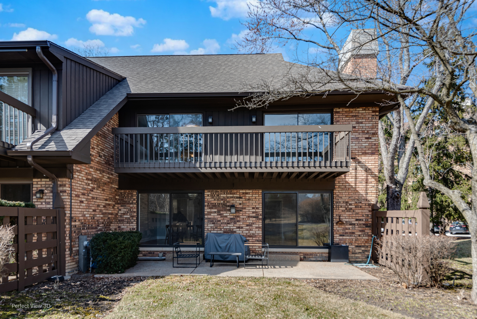 3811 Mission Hills Road Northbrook, IL 60062 - Photo 25 of 26 a view of a house with a patio