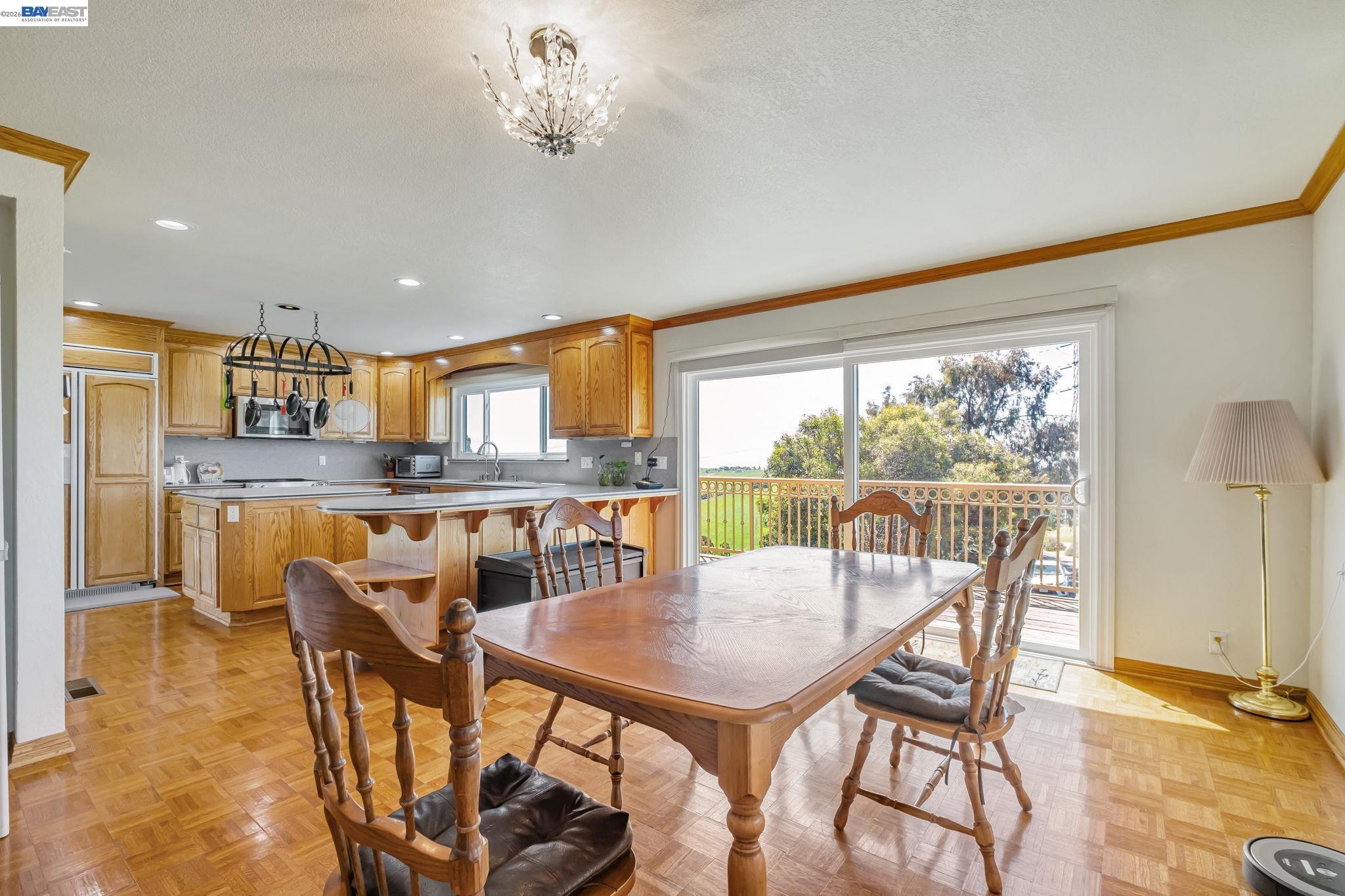 41794 Vargas Road Fremont, CA 94539 - Photo 27 of 60 a view of a dining room with furniture window and outside view