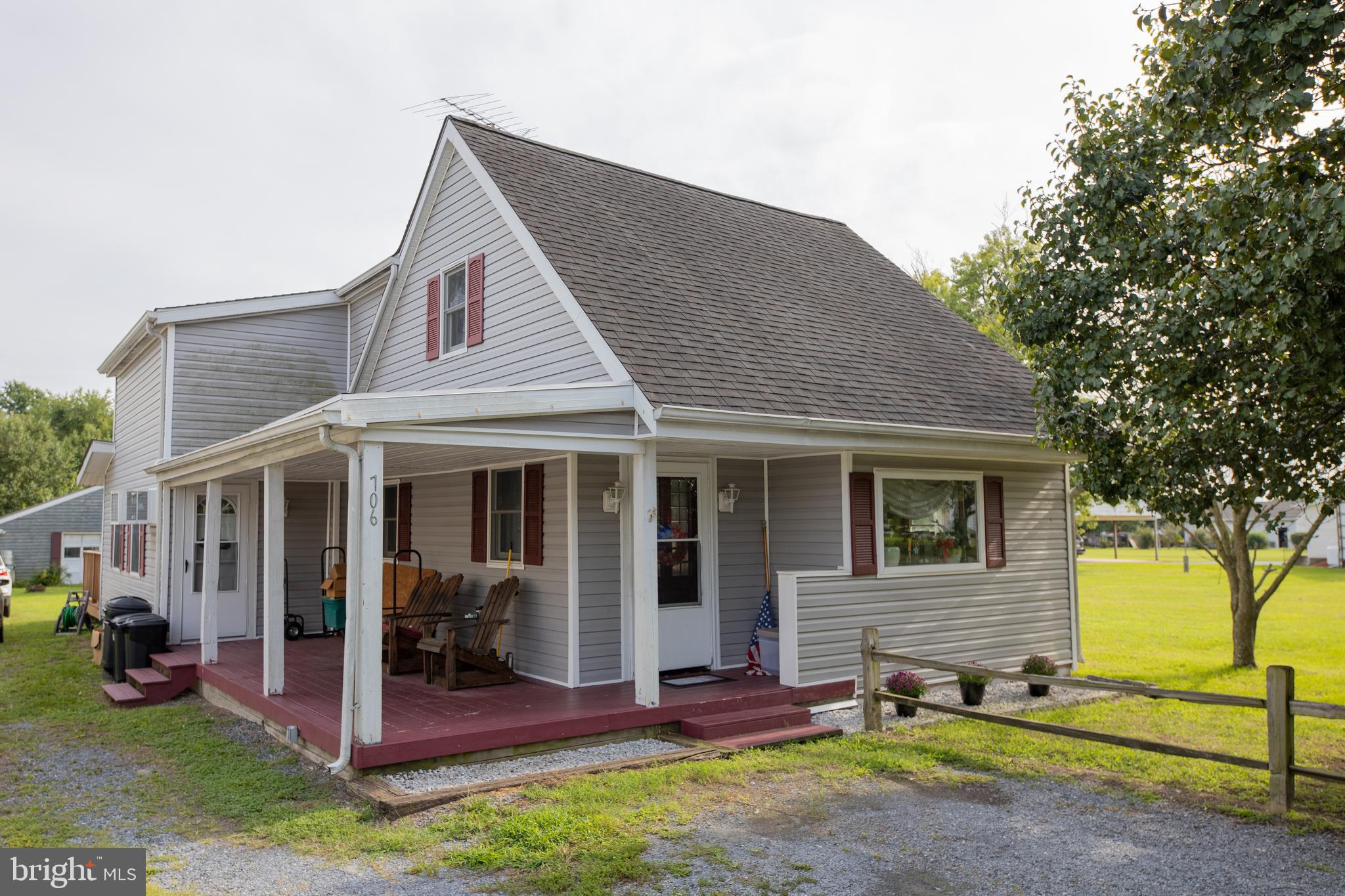 706 Camp Road Denton, MD 21629 - Photo 1 of 20 a view of a house with backyard