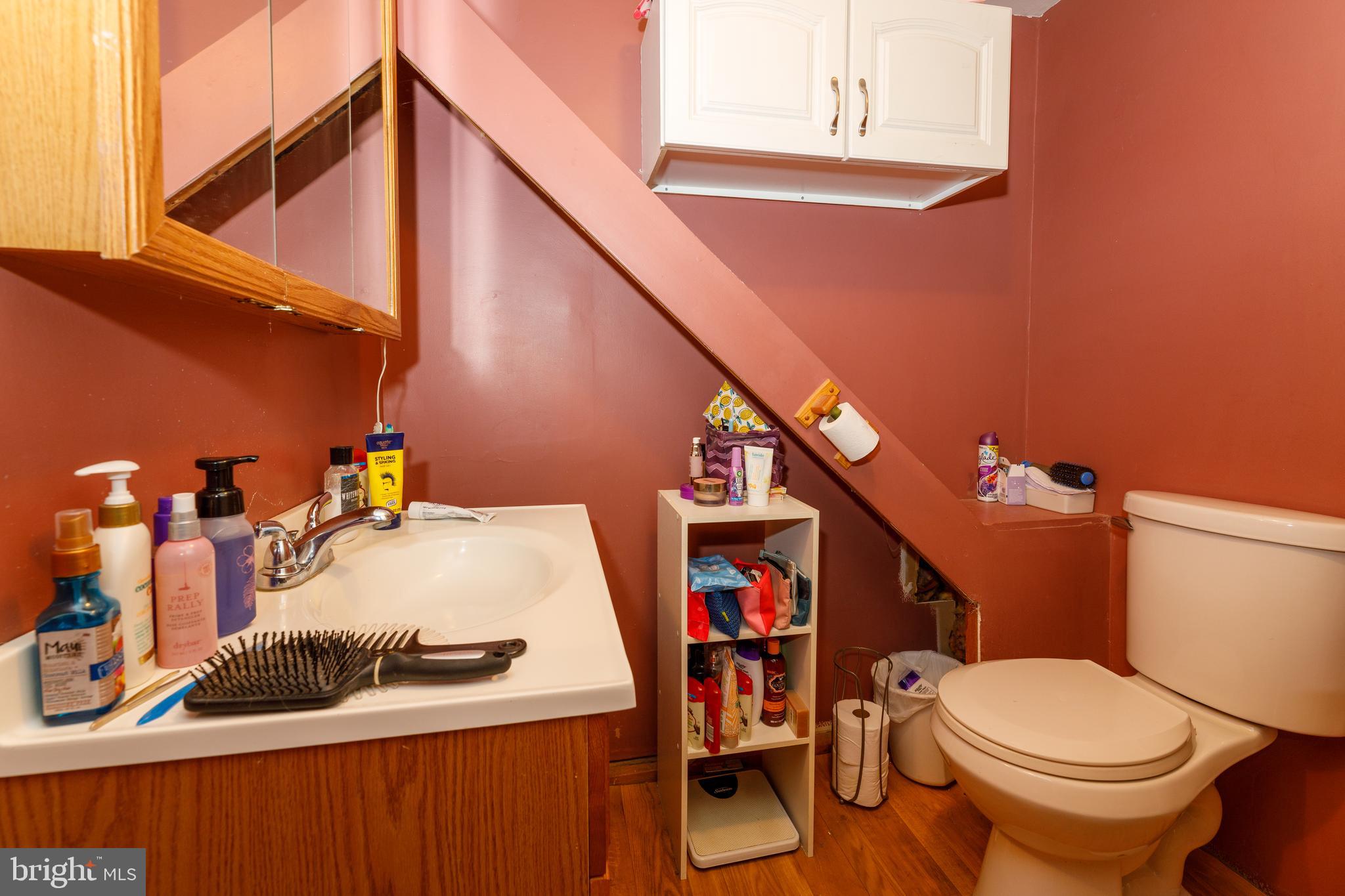 706 Camp Road Denton, MD 21629 - Photo 14 of 20 a bathroom with a sink and a toilet