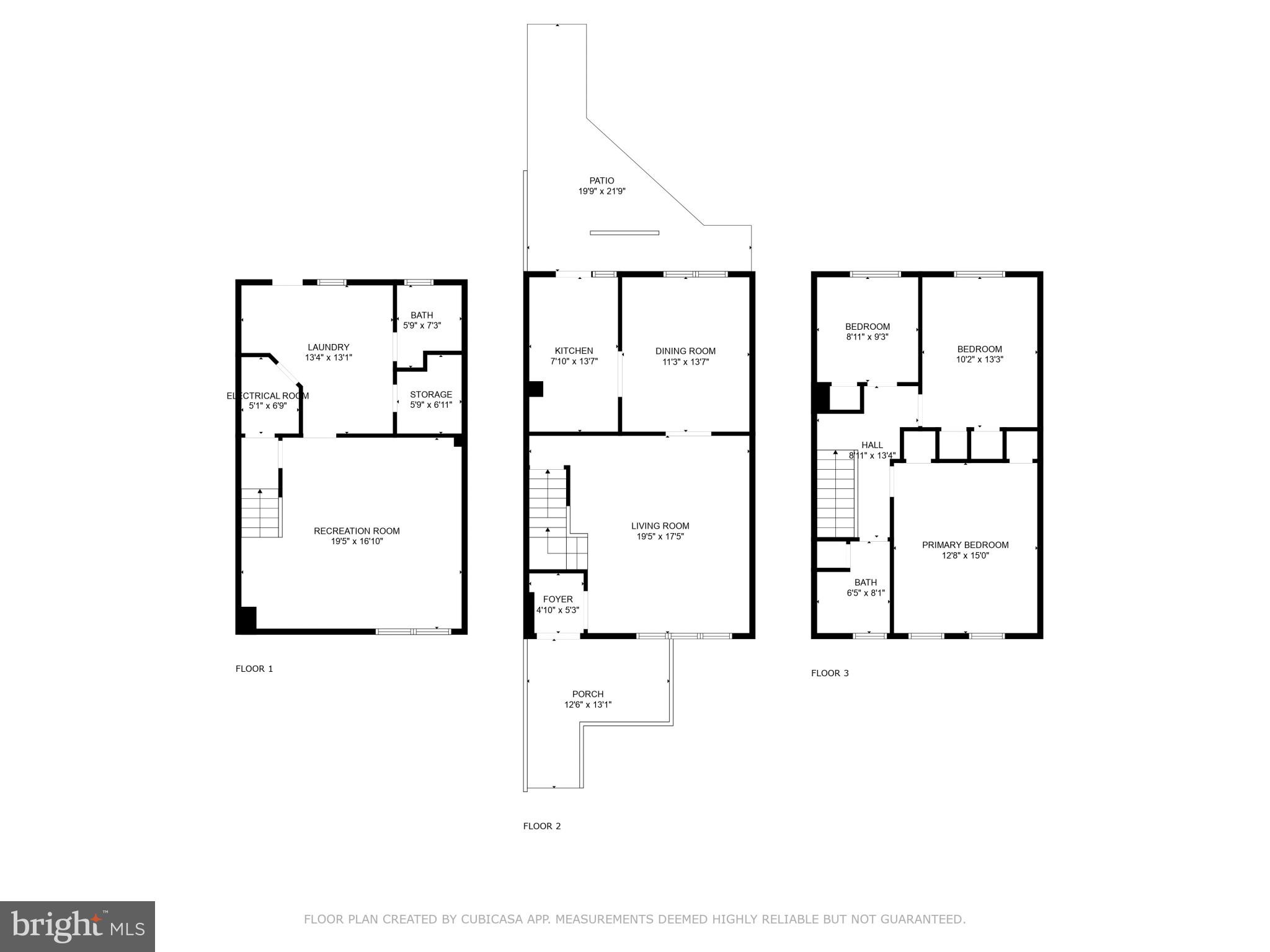 1876 Edgewood Road Towson, MD 21286 - Photo 32 of 32 a picture of a floor plan