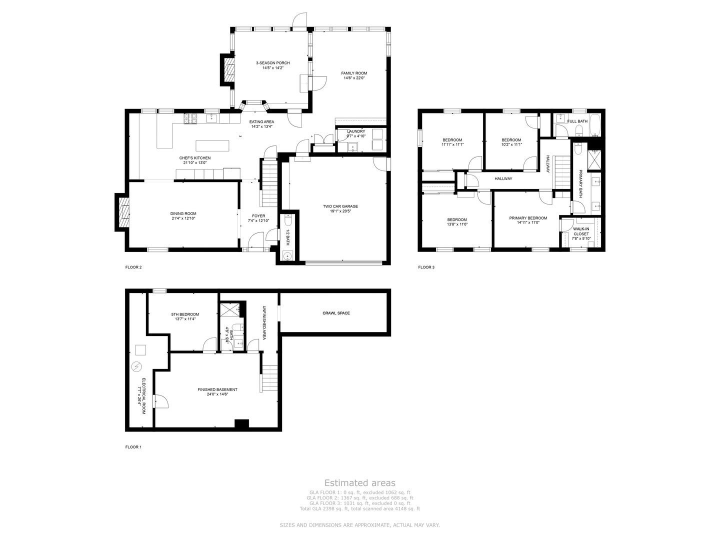 1029 Anne Road Naperville, IL 60540 - Photo 38 of 48 a picture of a room with a white wall and white walls