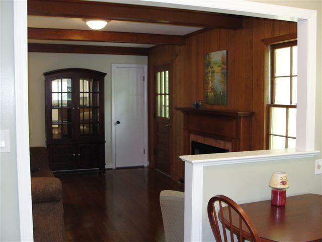 3516 Old Towne Road Southwest Roanoke, VA 24018 - Photo 9 of 28 Den w/ Fireplace From Kitchen