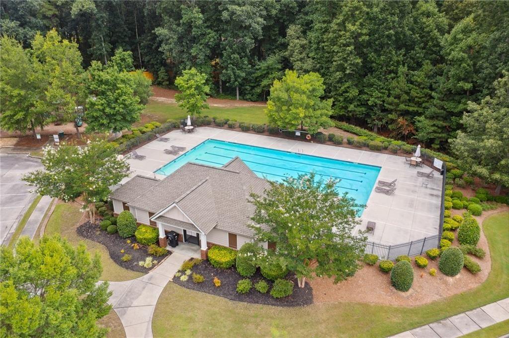 2190 Leatherstone Drive Powder Springs, GA 30127 - Photo 36 of 38 an aerial view of a house