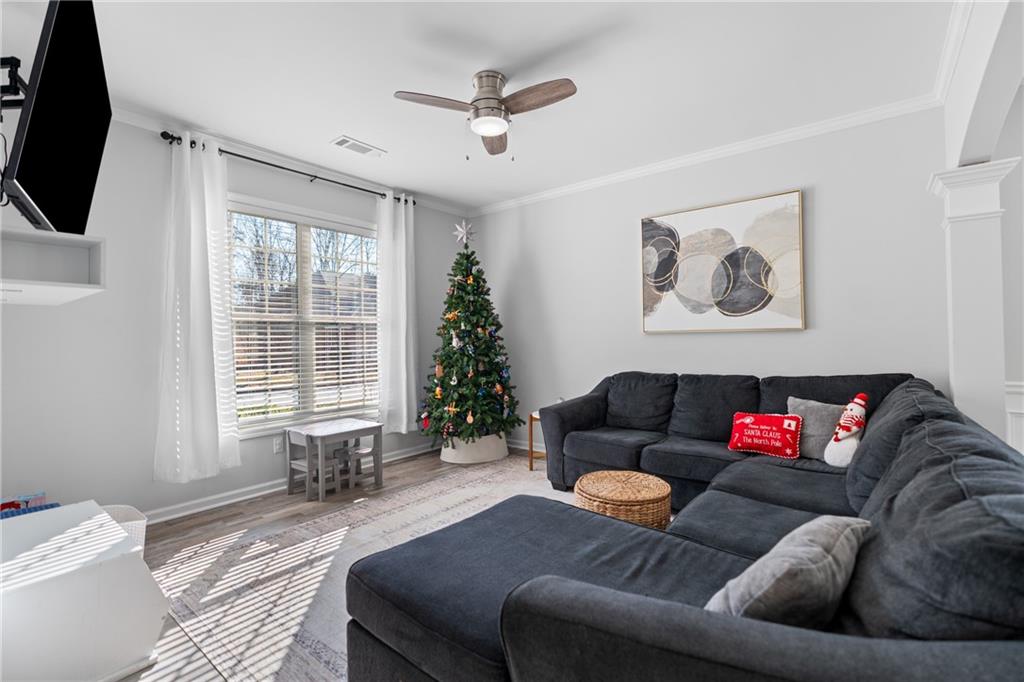 2190 Leatherstone Drive Powder Springs, GA 30127 - Photo 4 of 38 a living room with furniture and a window