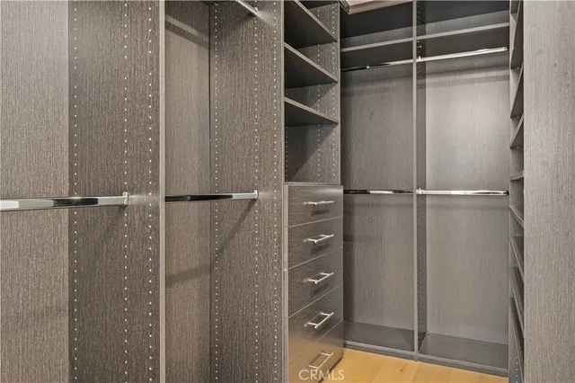 a view of walk in closet