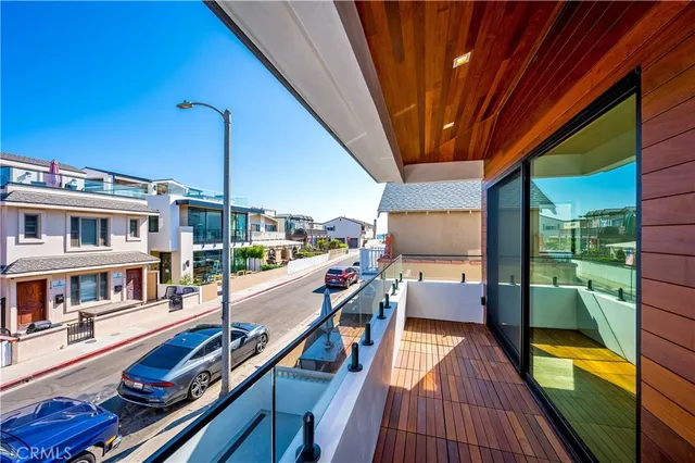 a view of balcony and deck
