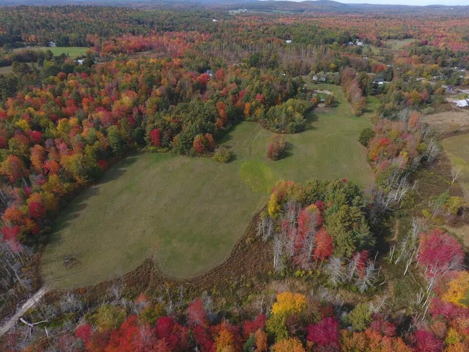 Aerial shot of the beautiful 23 acres!