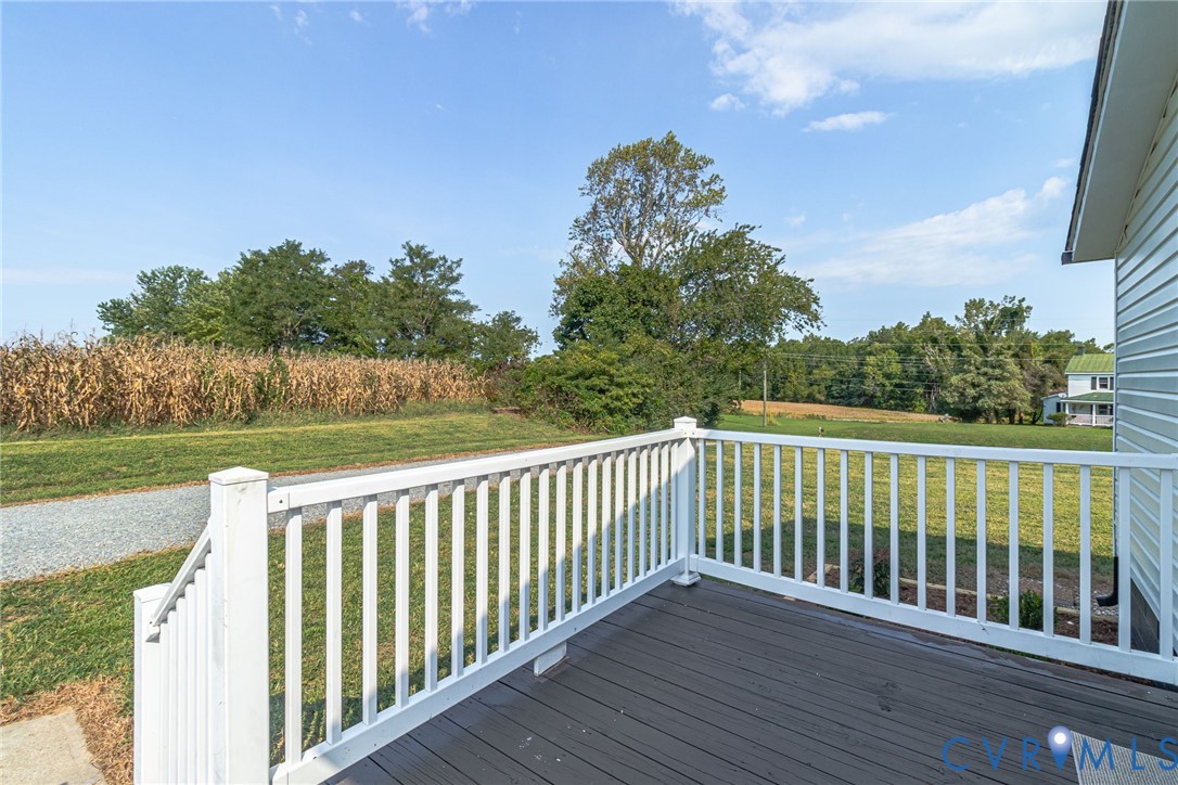 36 Bundick Road Lottsburg, VA 22511 - Photo 29 of 50 Outdoor deck with white railing, composite decking
