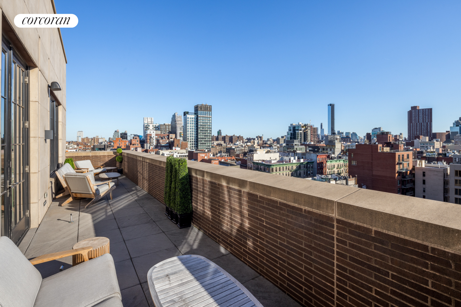 224 Mulberry Street, Unit PH Manhattan, NY 10012 - Photo 10 of 37 a view of city from balcony