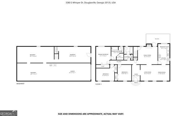 $1,695 | 3280 South Whisper Drive, Douglasville, GA 30135