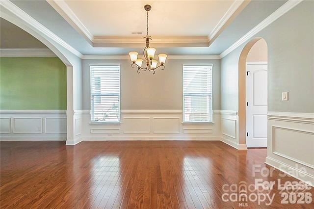 2003 Fallondale Road Waxhaw, NC 28173 - Photo 11 of 31 a view of wooden floor and windows in an empty room
