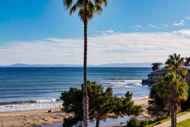 a street view along with ocean view