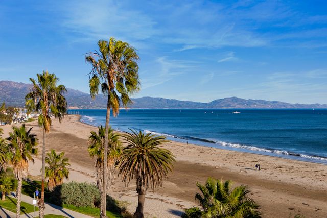 a view of beach and ocean view