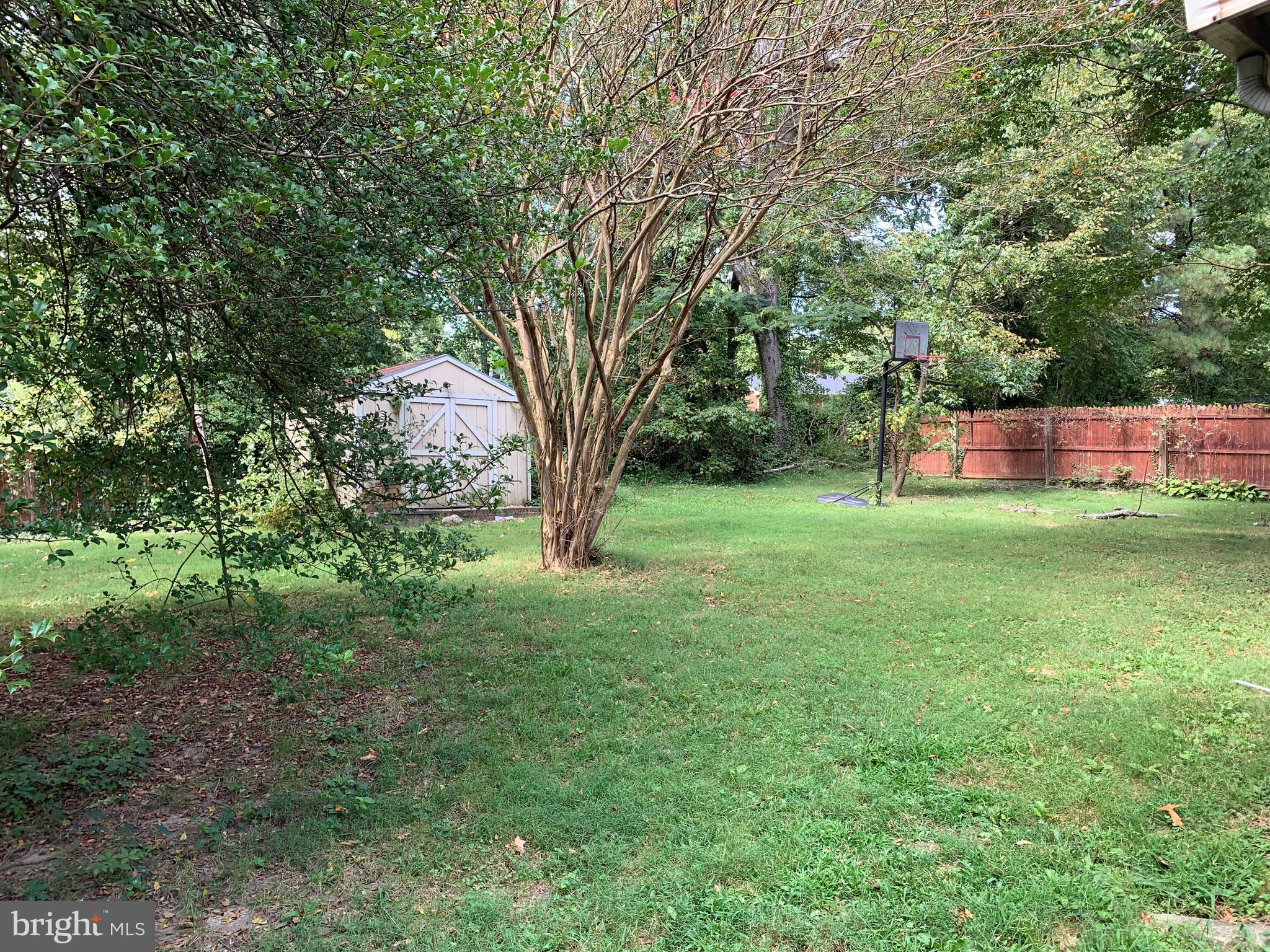 5317 Tolson Road Temple Hills, MD 20748 - Photo 20 of 23 REAR VIEW OF FENCED BACKYARD