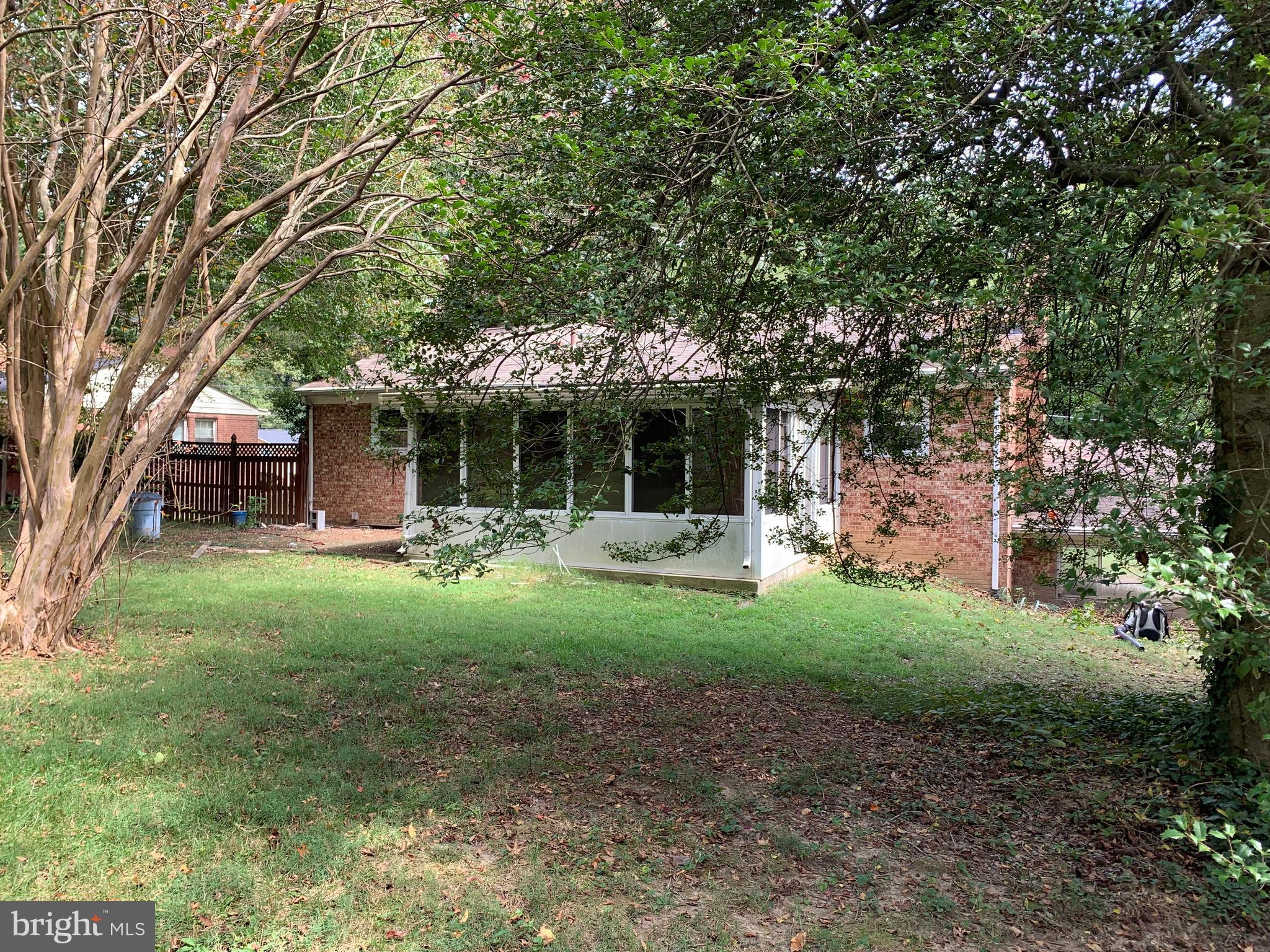 5317 Tolson Road Temple Hills, MD 20748 - Photo 21 of 23 REAR VIEW SHOWING SUNROOM