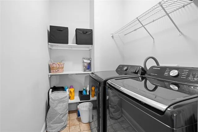 a front view of a building