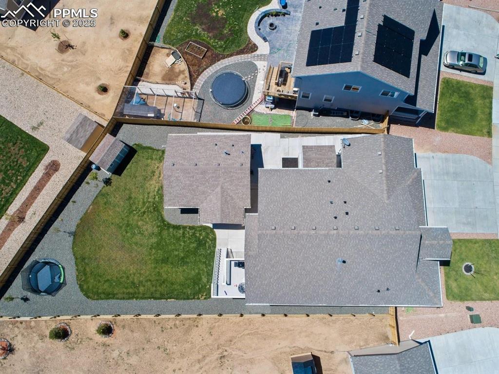 10052 Bracknell Place Peyton, CO 80831 - Photo 6 of 36 an aerial view of a house roof deck