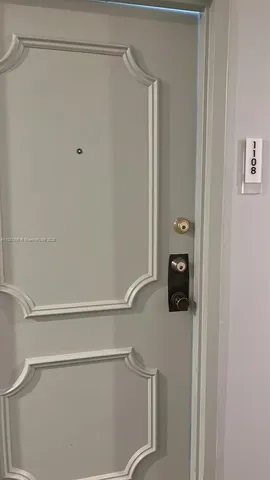 a close view of a closet