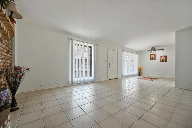 a view of an empty room with window