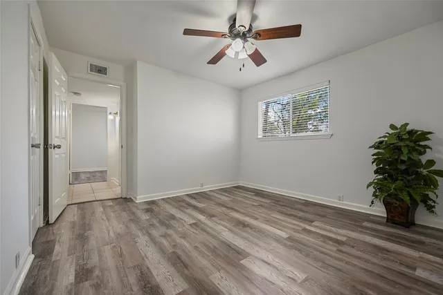 wooden floor in an empty room