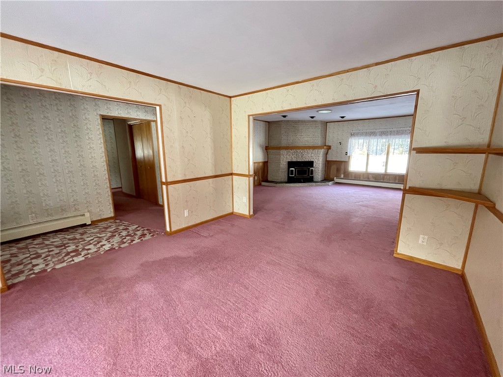 15134 West Middletown Road Beloit, OH 44609 - Photo 12 of 32 formal living room looking into the family room